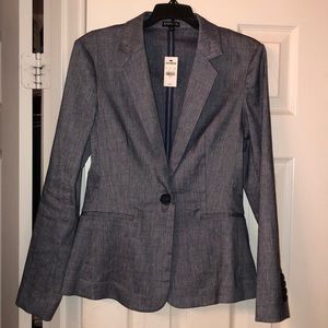 Express gray blazer